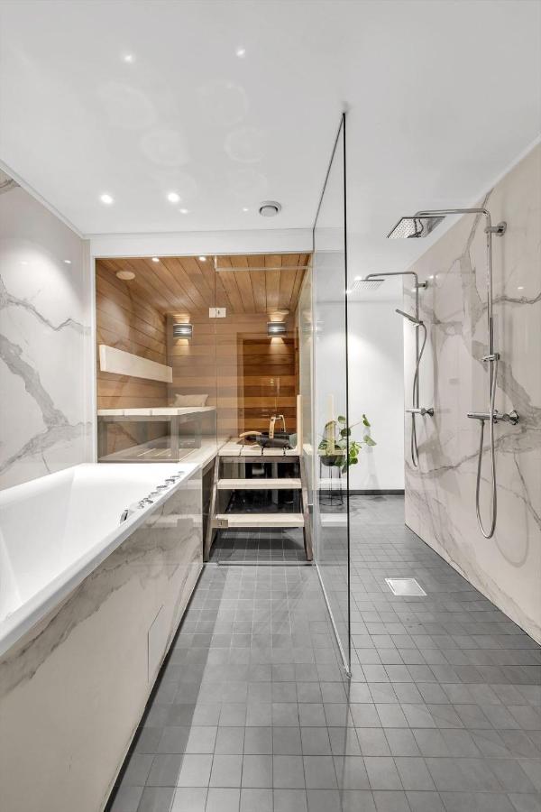 Kais Sauna, Jacuzzi, Cinema And Balcony House! Central Location Tromsø Zewnętrze zdjęcie